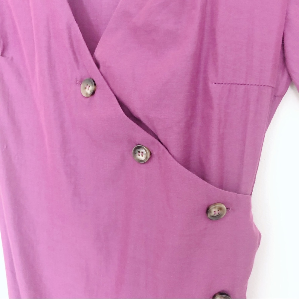 SOLD NWT Urban Outfitters Orchid Button Down Dress - Picture 5 of 7